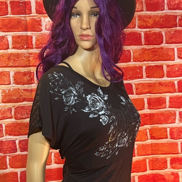 Affliction Women’s T-Shirt - Picture 11 of 12